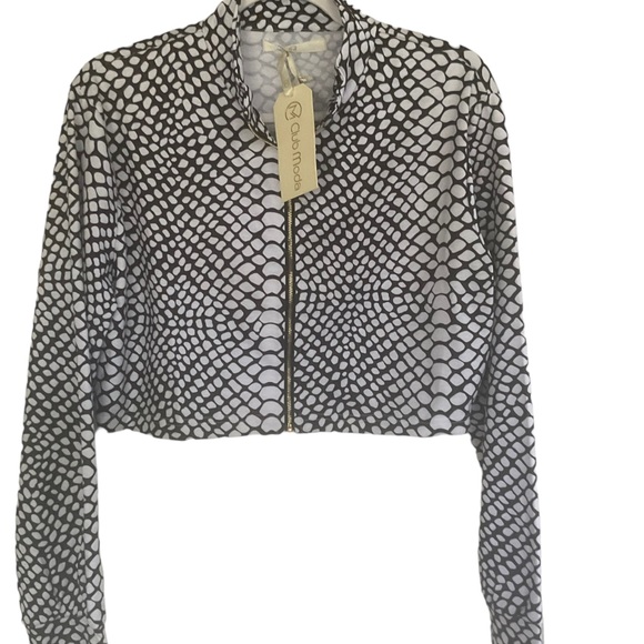 NWT CLUB MODA Zip Up, Long Sleeve - Picture 1 of 7